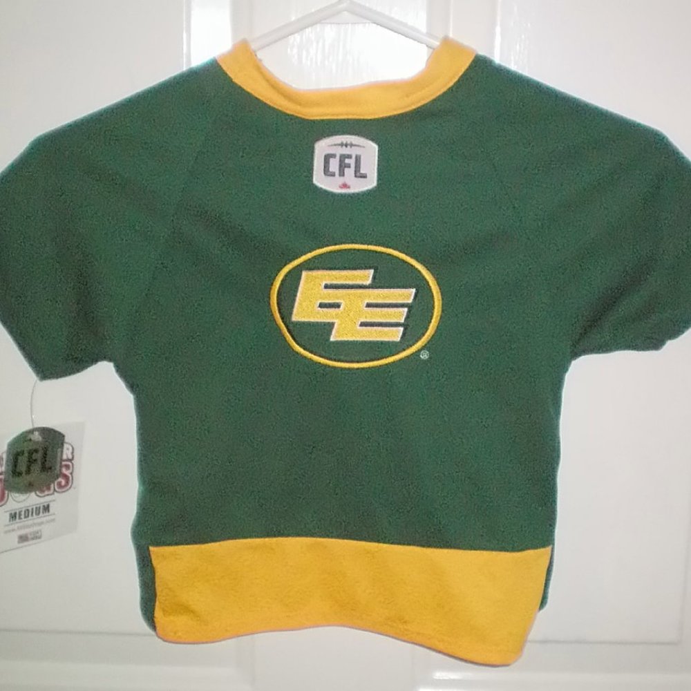 Edmonton Elks CFL Dog Football JerseySize M NWT